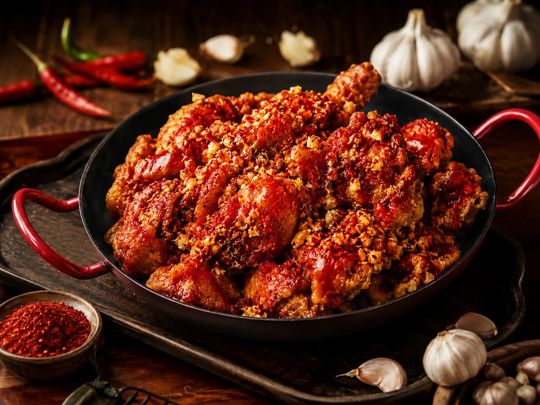 마늘불통닭